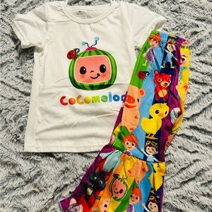 COCOMELON BELL BOTTOM PANT  OUTFIT! Super cute & soft! BRAND NEW!
